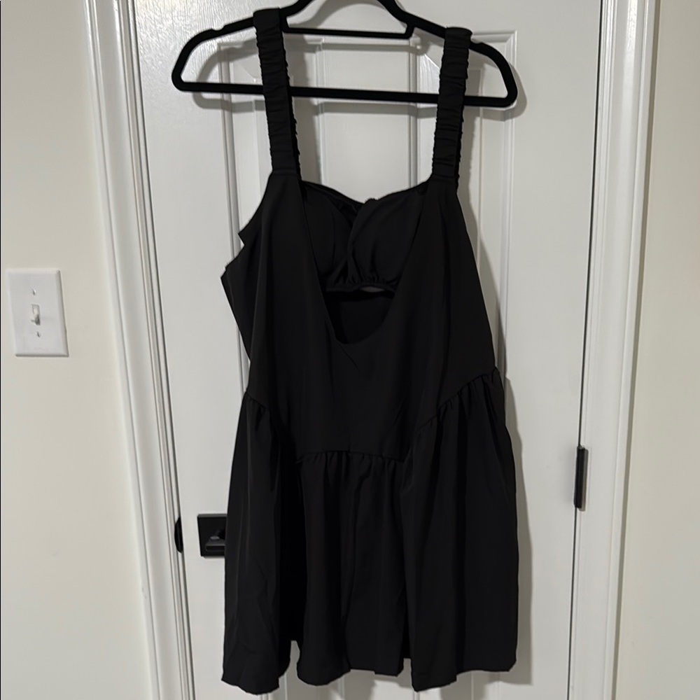 Elegant Black Sleeveless Dress